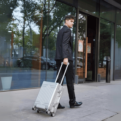 Luxury Aluminum Travel Suitcase