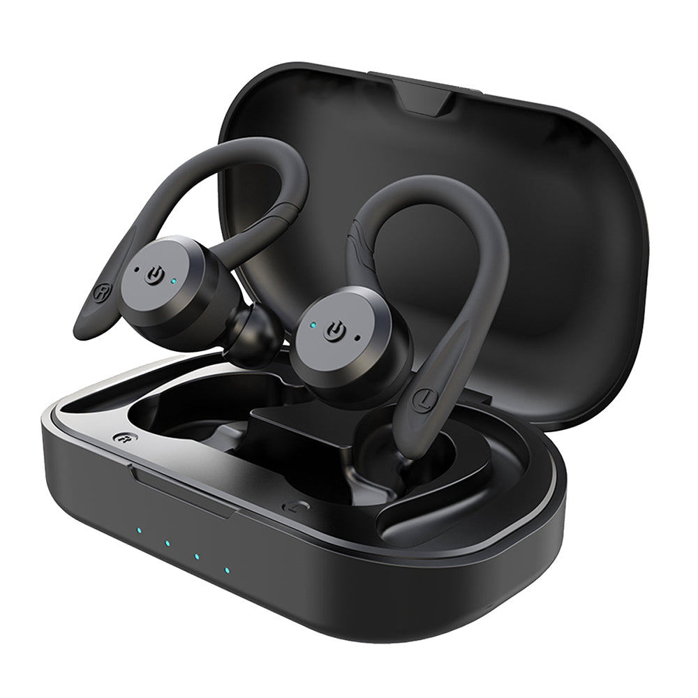 Waterproof Bluetooth Sport Earbuds Long Lasting Battery - Fesara