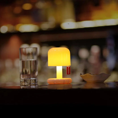 Rechargeable Battery Table Lamp Small Space Light