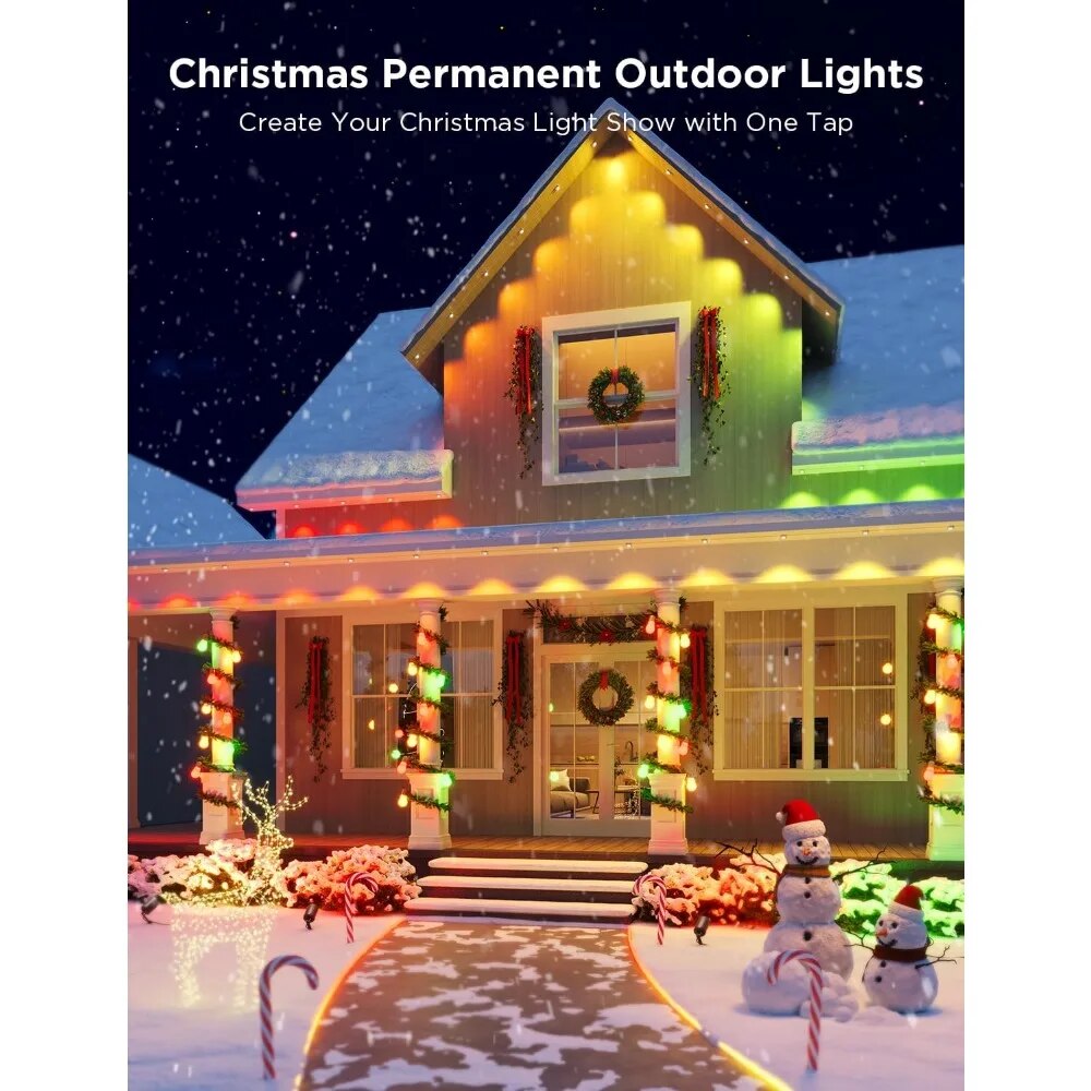 Colorful LED Lights - Wi-Fi & Voice Controlled
