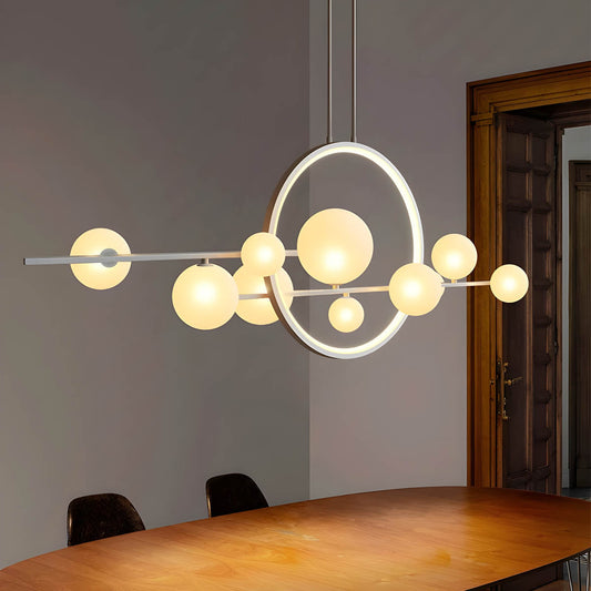 Elegant Glass Pendant Chandelier - Fesara