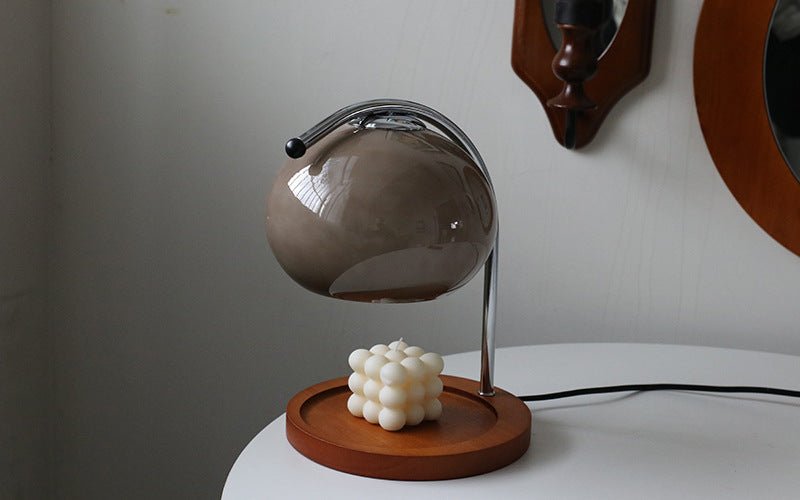 Soft Glow Tea Light Lamp - Warm Ambient Glass