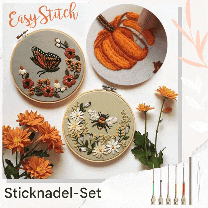 Premium Embroidery Needles Set for Smooth Stitching - Fesara