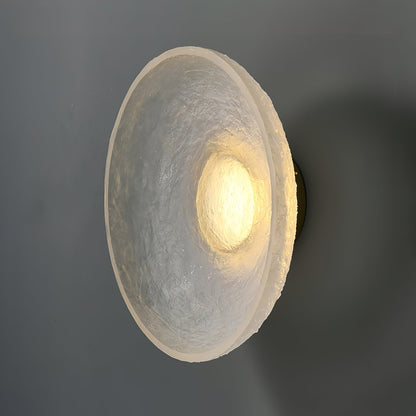 Classic White Resin Wall Lamp