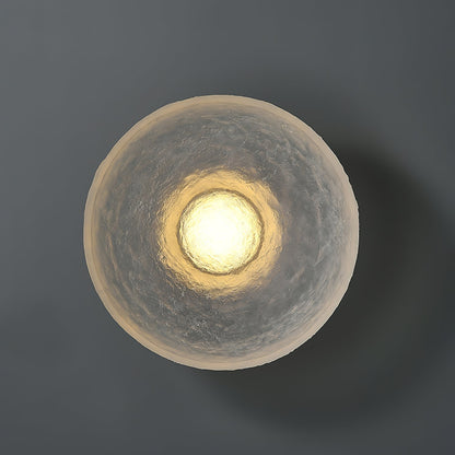 Classic White Resin Wall Lamp