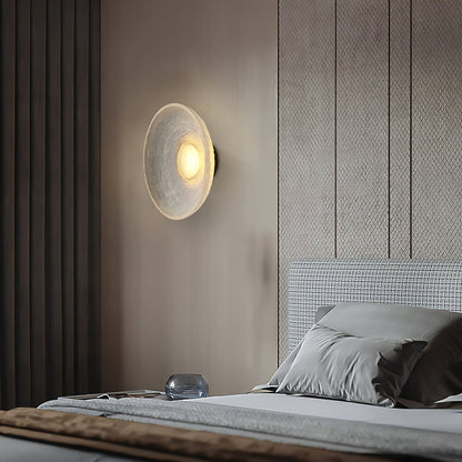 Classic White Resin Wall Lamp