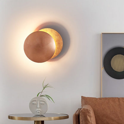 Contemporary Circular LED Wall Lamp