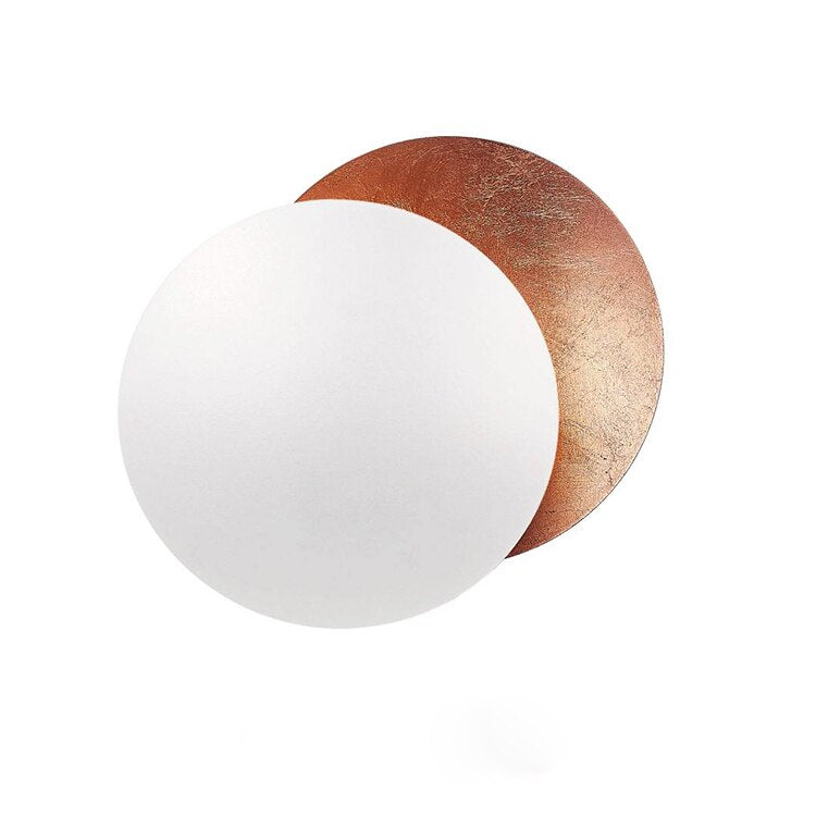 Contemporary Circular LED Wall Lamp