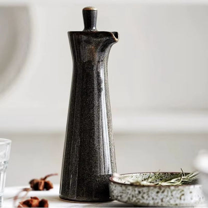 Premium Glass Oil Dispenser - Sleek Kitchen Essential