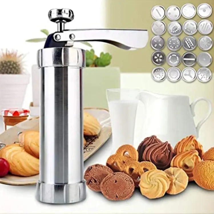 Easy Bake Cookie Maker with 20 Discs and 4 Tips
