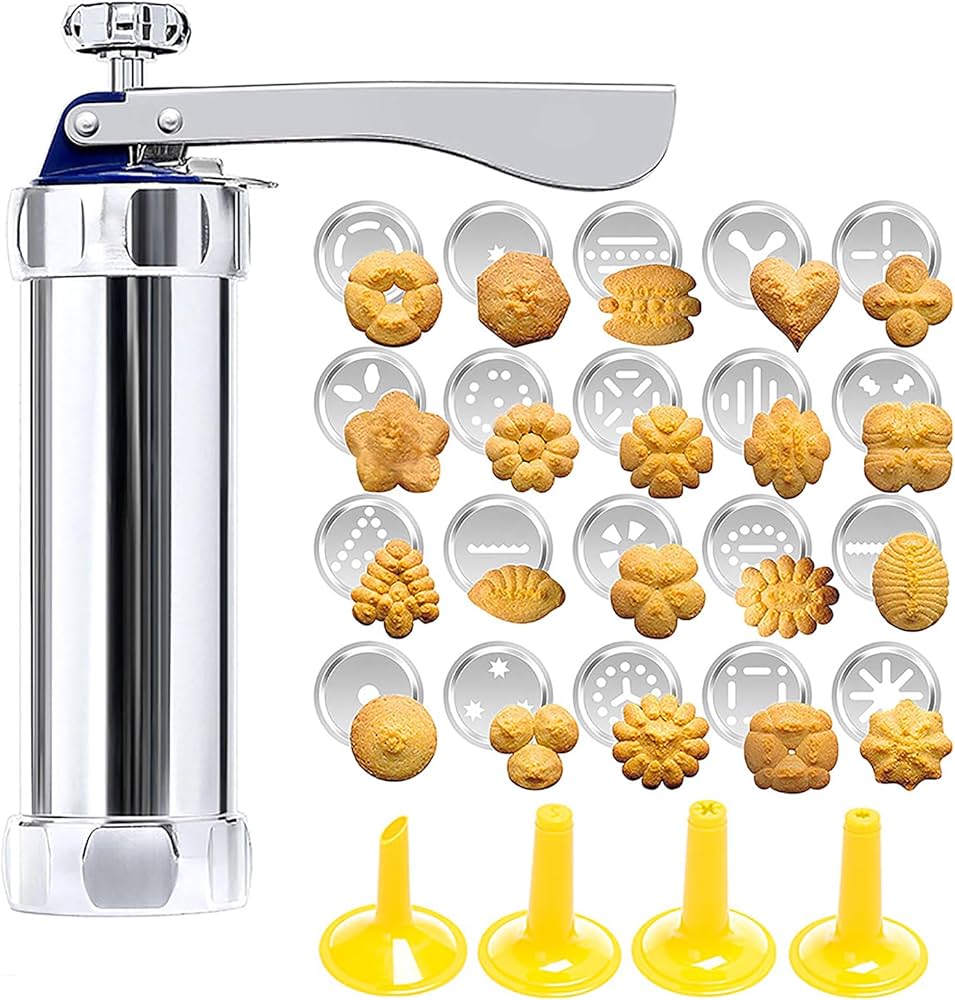 Easy Bake Cookie Maker with 20 Discs and 4 Tips