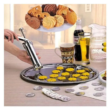 Easy Bake Cookie Maker with 20 Discs and 4 Tips - Fesara