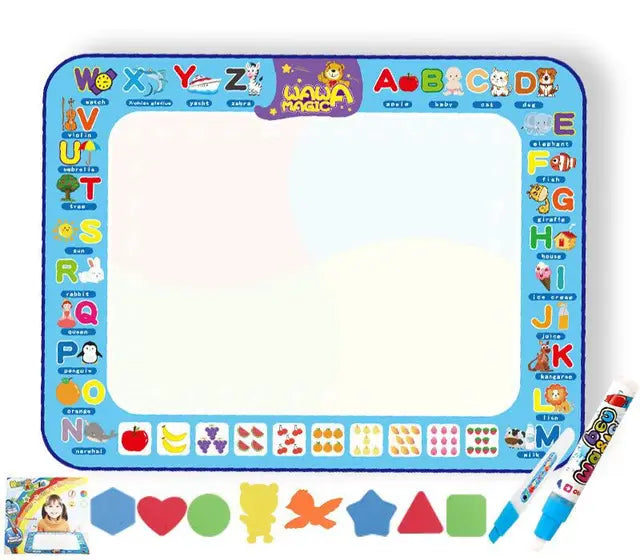 Colorful Kids Water Drawing Play Mat - Fesara