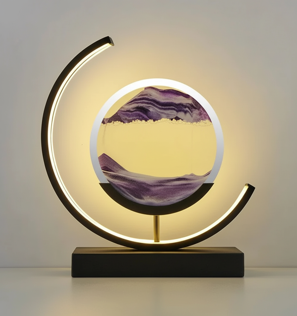 Cozy Ambient Table Lamp with Warm Gentle Glow - Fesara