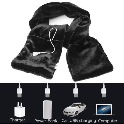 Warm Electric Neck Scarf Winter Shawl Heater
