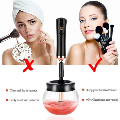 Easy Electric Makeup Brush Cleaner Kit