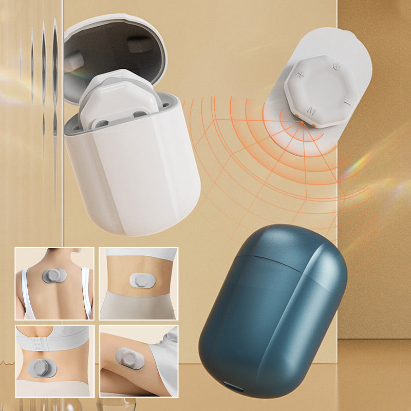Wireless TENS Pain Relief Patch with Rechargeable Pulse Therapy - Fesara