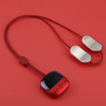 Electric Cordless Neck Massager with Heat Therapy & Pulse for Neck Pain Relief-4