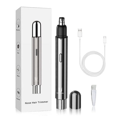 Easy Use Rechargeable Nose Trimmer with Sharp Blades - Fesara