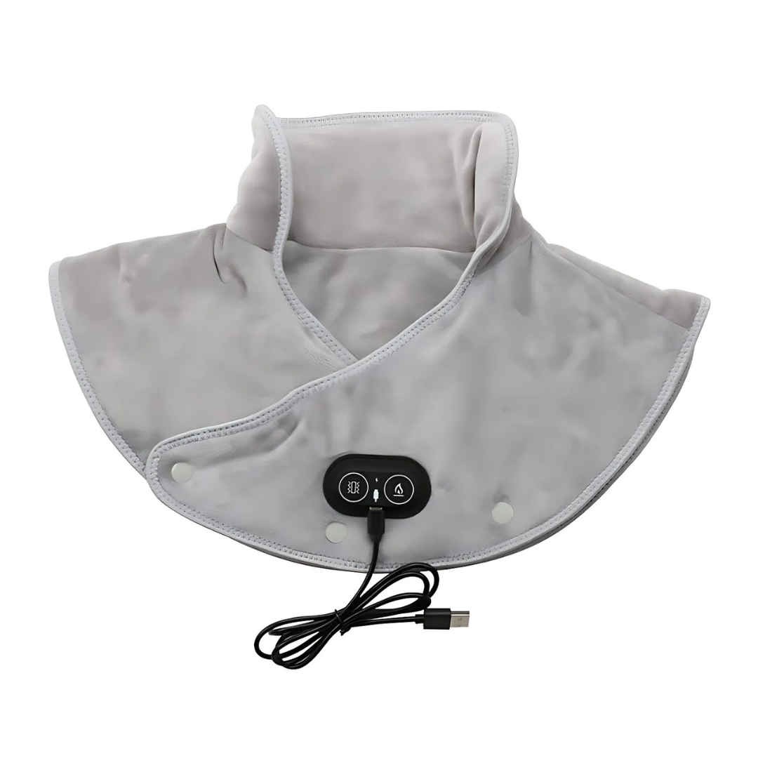 Soft Heat Blanket with Neck and Shoulder Warmers - Fesara