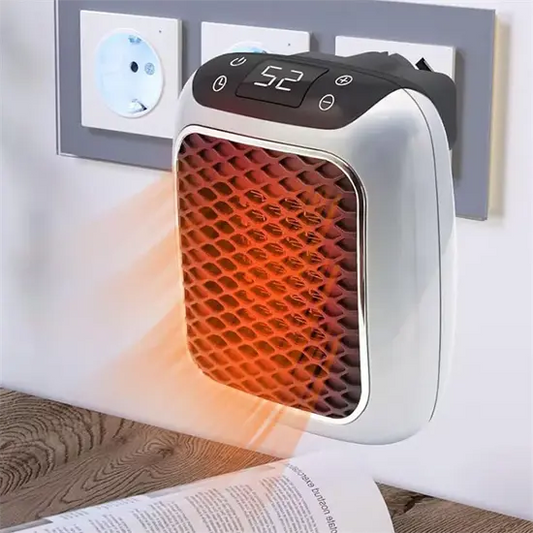 Space Saving Electric Ceramic Heater with Timer - Fesara