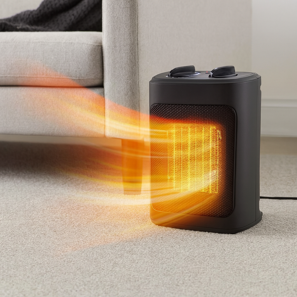 Portable Electric Heater for Fast Warmth - Fesara