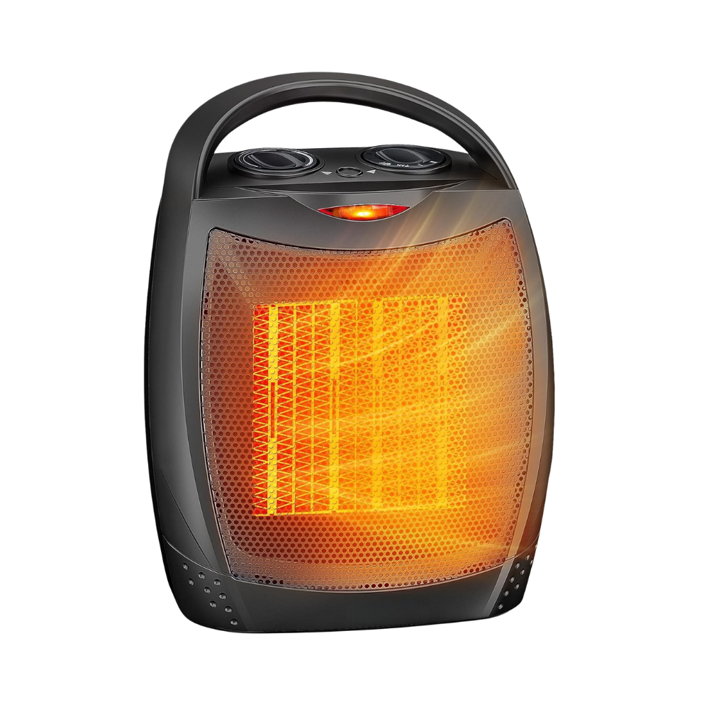 Electric Space Heater Portable Ceramic Indoor Heater Remote Control 2