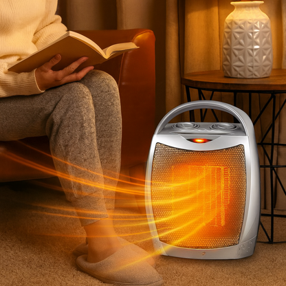 Electric Space Heater Portable Ceramic Indoor Heater Remote Control 6