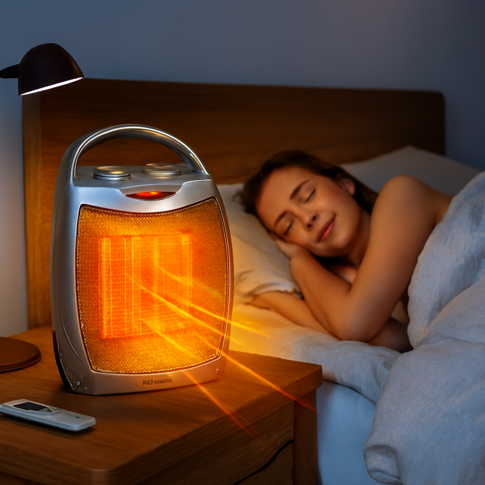 Electric Space Heater Portable Ceramic Indoor Heater Remote Control 7