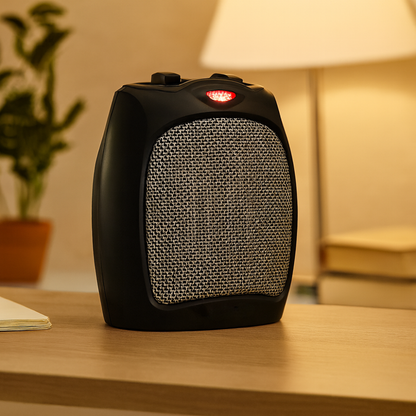 Compact Electric Room Heater with Digital Thermostat - Fesara