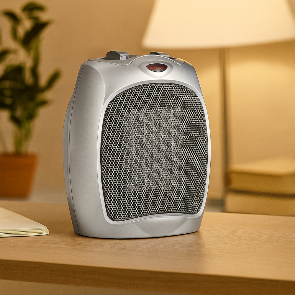 Electric Space Heater Portable Ceramic Indoor Heater Thermostat Control 4