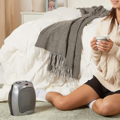 Electric Space Heater Portable Ceramic Indoor Heater Thermostat Control 6