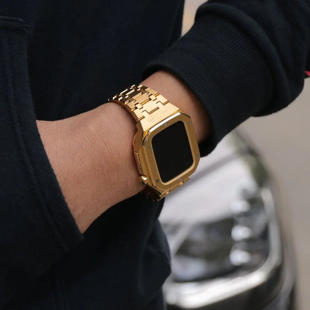 EleganceGuard | Stylish Durable Apple Watch Protective Case 44mm 6