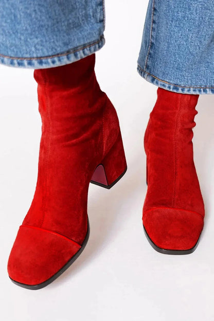 Soft Ankle Boots with Cushioned Supportive Soles - Fesara