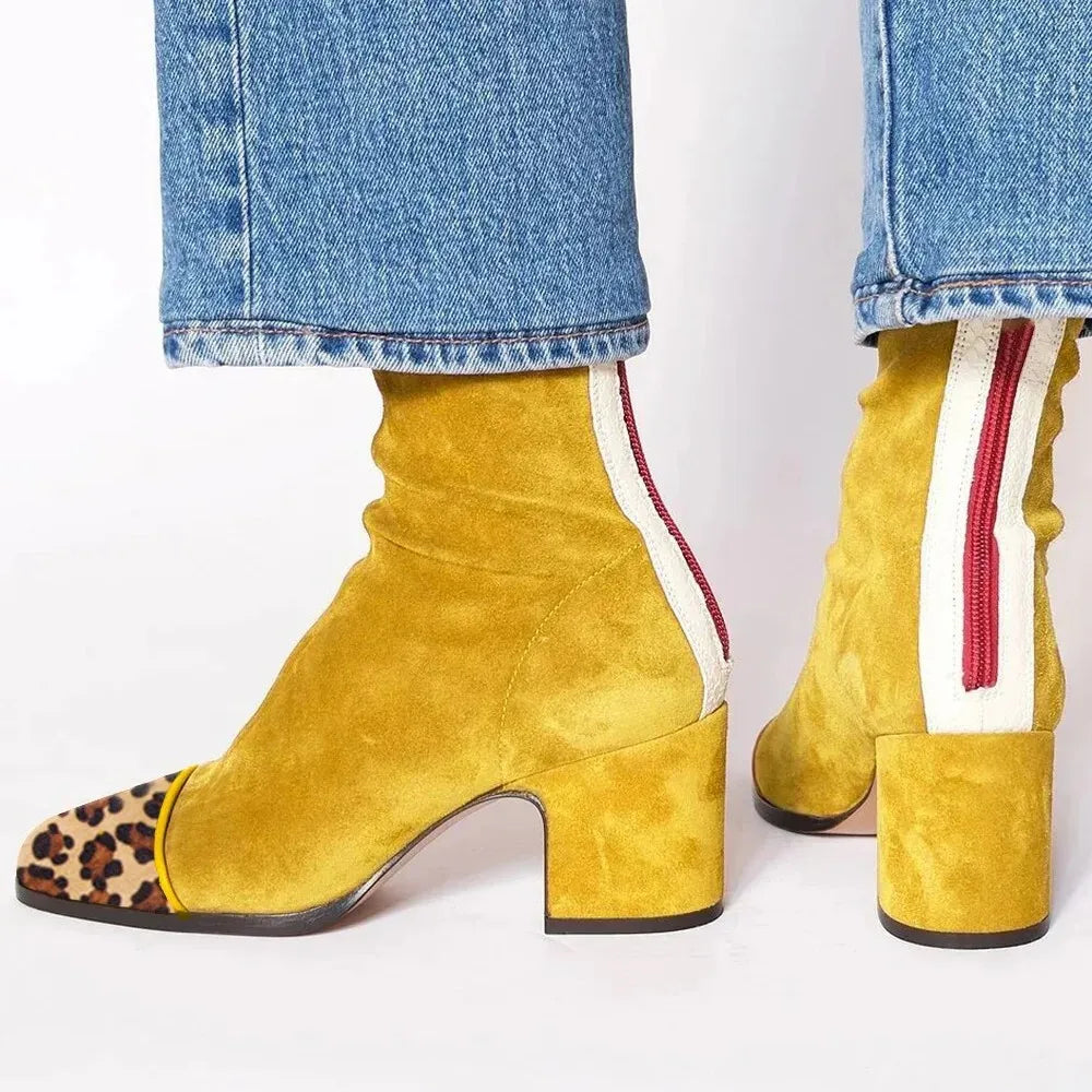 Elegant Ankle Boots | Comfortable Design with Shock-Absorbing Sole – Perfect Fit for Sensitive Feet 1