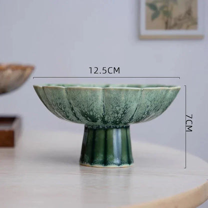 White Ceramic Nordic Style Bowl