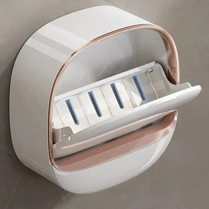 Stylish Bathroom Soap Holder with Drainage Tray