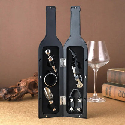 Luxury Wine Gift Set with 5 Essential Tools - Fesara