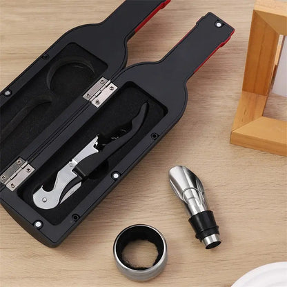 Luxury Wine Gift Set with 5 Essential Tools