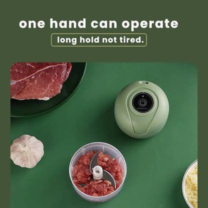 Compact Portable Electric Food Chopper