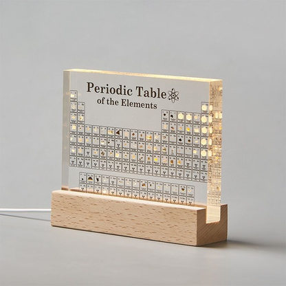 Stylish Wall Periodic Table Art Display - Fesara