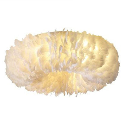 Chic Feather Pendant Ceiling Lamp