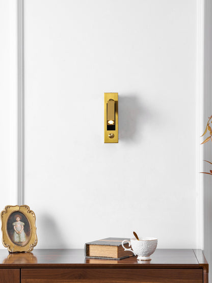 Sleek Contemporary Recessed LED Wall Light Fixture