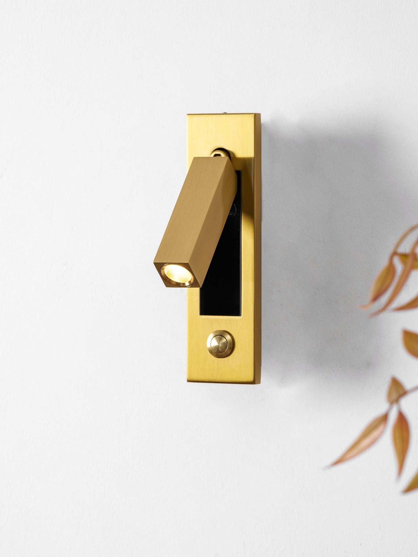 Sleek Contemporary Recessed LED Wall Light Fixture