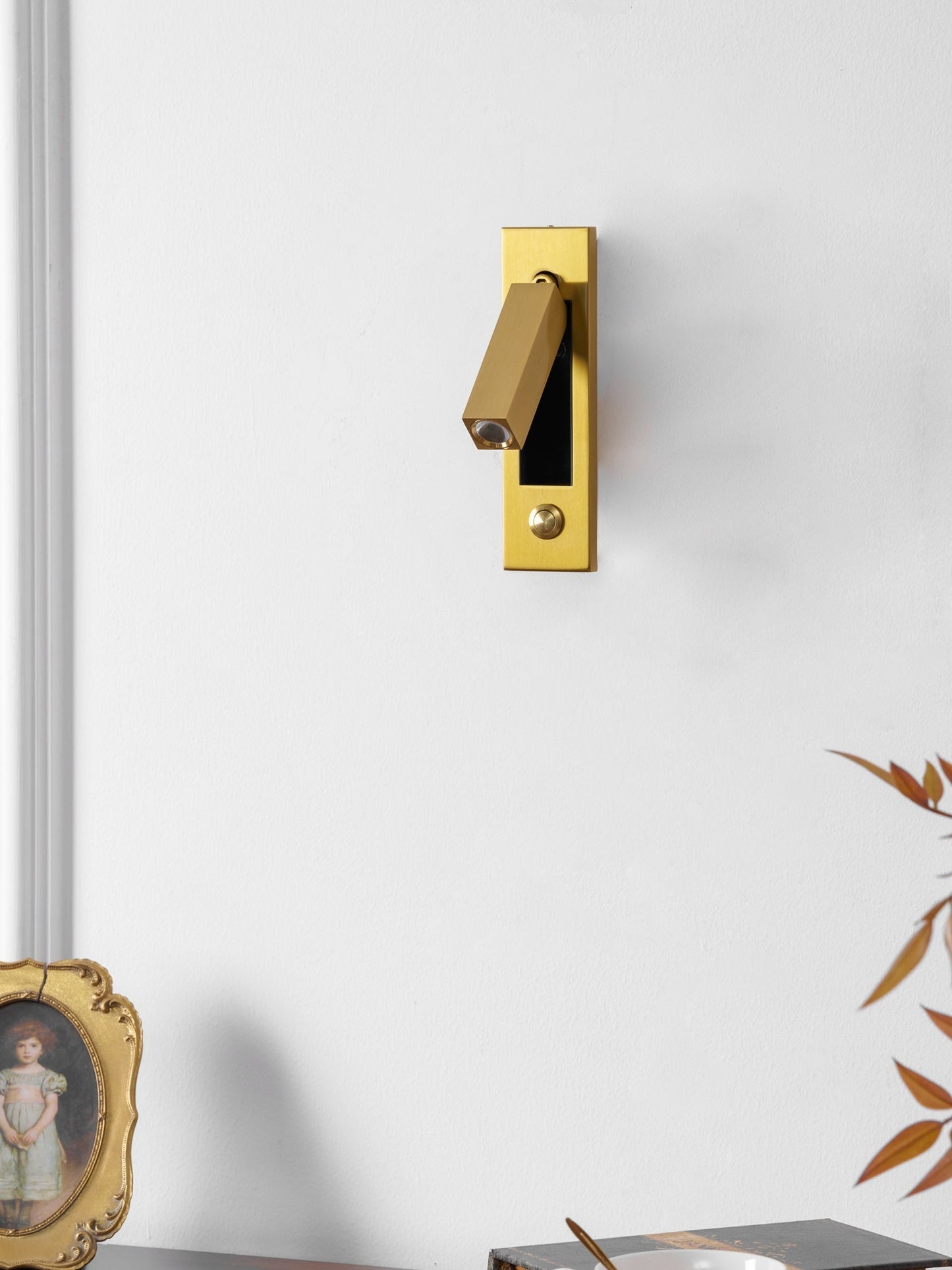 Sleek Contemporary Recessed LED Wall Light Fixture