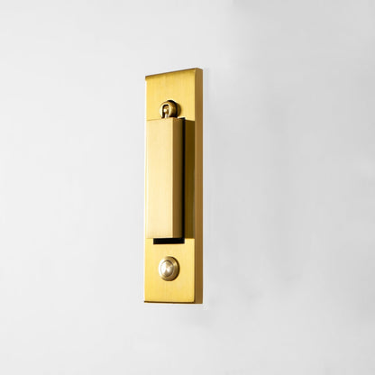 Sleek Contemporary Recessed LED Wall Light Fixture