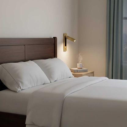 Sleek Contemporary Recessed LED Wall Light Fixture