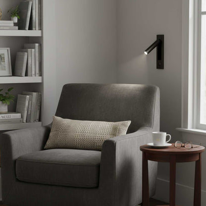 Sleek Contemporary Recessed LED Wall Light Fixture