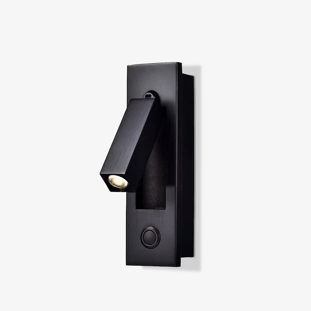 Sleek Contemporary Recessed LED Wall Light Fixture