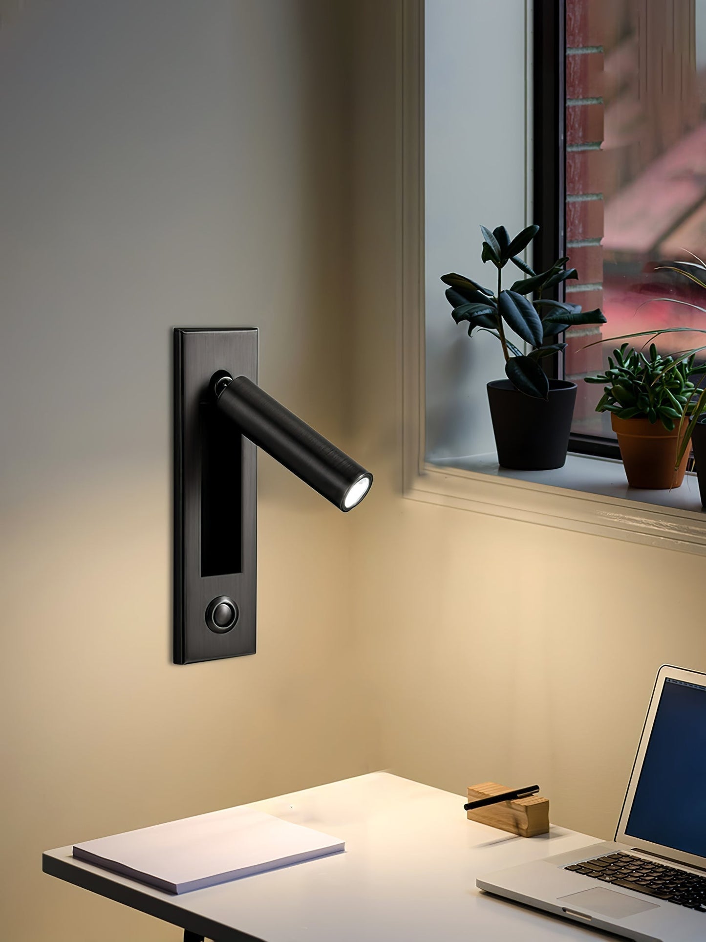Sleek Contemporary Recessed LED Wall Light Fixture